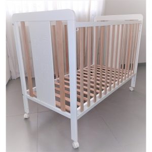 Cuna madera osito blanconatural