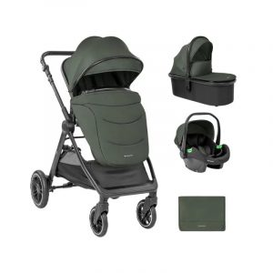 CARRRITO DE BEBE 3 EN 1 AVA CON CAPAZO VERDE