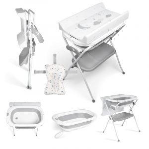 BAÑERA BEBE ZOE MS GRIS