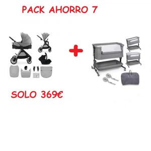 COCHECITO GRIS + CUNA DE VIAJE