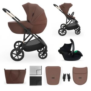 COCHE PRIME 3 3 EN 1 MARRON